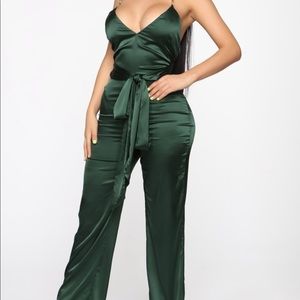 Hunter green Jumpsuit